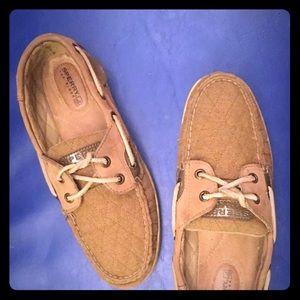 Womens Sperry Topsider boat shoes size 6.5 loafers
